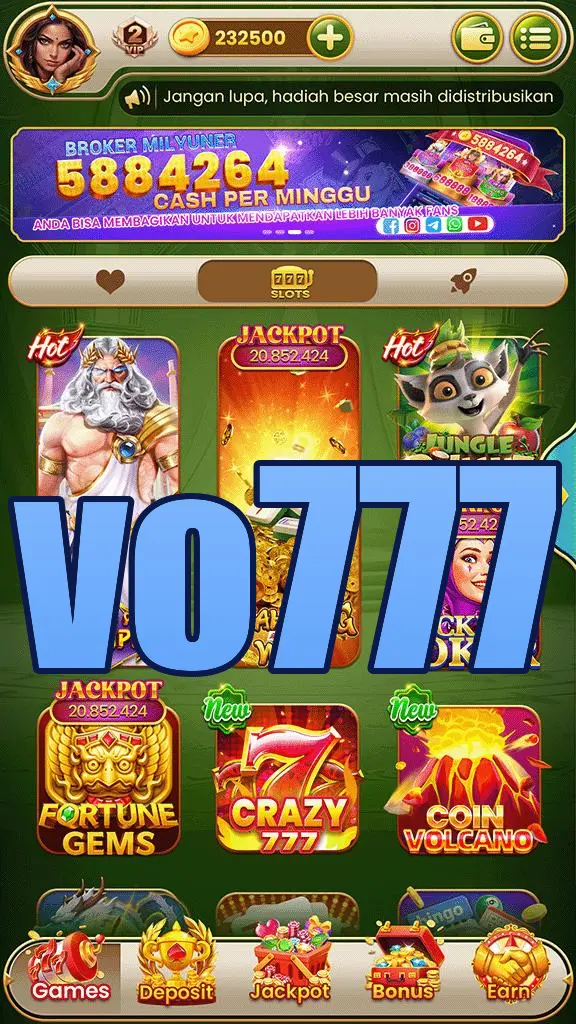 vo777 Masuk